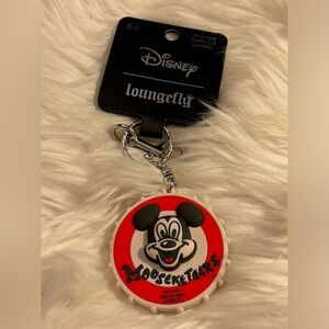 Loungefly Disney 100th Anniversary Mickey Mouseketeers Drum 3D Keychain
